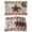 Brow Red, variant on Placemats Set of 4, Red Texas Star Farmhouse Woven Placemat, Linen Place Mats for Kitchen/Dining Tables, Black Plaid Berry Country Washable Table Mats for Party