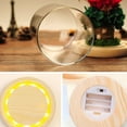 thumbnail image 3 of Decoración de cubierta de cristal rosa de flor eterna con base de lámpara, regalo de vacaciones, regalo de cumpleaños con caja de regalo para familiares y amigos, 3 of 5