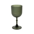 thumbnail image 2 of Balsa Circle 12 Hunter Green Plastic Wine Glasses 9oz Vintage Ribbed Pattern Party Reception Decorations Supplies, 2 of 8