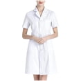 thumbnail image 3 of Kokovifyves Sports and Outdoors under $15 Unisex Healthcare Tunic Maid Nurses Carers Therapist Uniform, 3 of 6