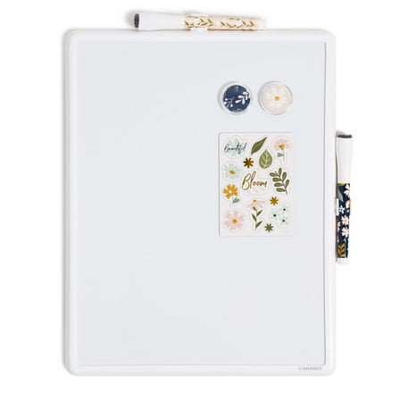 Fall Floral Contempo Frame Dry Erase Value Pack White