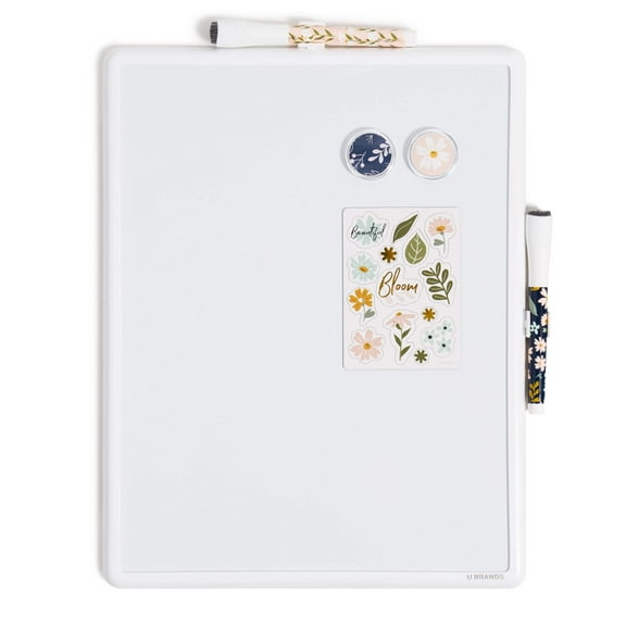 Fall Floral Contempo Frame Dry Erase Value Pack White