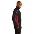thumbnail image 2 of Sport-Tek Men's Cadet Collar 1/2-Zip Colorblock Pullover, 2 of 3