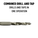 thumbnail image 2 of Broca y rosca Drill America Serie DWT HSS 1/4-20, 2 of 5