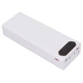 thumbnail image 4 of Kit de cargador portátil de 22,5 W con carga rápida, pantalla LCD desmontable, batería de 20 x 18650, carcasa blanca, 4 of 14