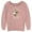 Desert Pink, variant on Junior's Minnie Mouse Classiest Mom Sweatshirt Desert Pink Large