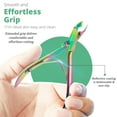 thumbnail image 6 of Professional Cuticle Trimmer Nail Cuticle Cutter Stainless Steel Cuticle Nippers with Sharp Blades of Cuticle Remover Clippers Manicure Tools Double Spring for Nail Care Pedicure Nail Tools (Multi), 6 of 6