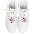thumbnail image 2 of Unique Bargains 1 Pair Shoelace Charms Sparkly Flat Heart Decorative Shoe Clips Pink, 2 of 5