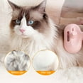 thumbnail image 4 of Pet Spray Hair Removal Comb,Upgraded 3 in 1 Cat Steam Brush, Self Cleaning Cat Steam Brush, with Water Tank and Release Button, Pet Steam Brush for Dog and Cat (White), 4 of 6