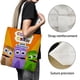 thumbnail image 3 of Babyfirst Color Crew Bolso de tela con estampado de lienzo para mujer, bolsa de compras reutilizable y estética, con cremallera interior, regalo para mujer,38*45cm., 3 of 6