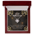 thumbnail image 4 of To My Mother-in-Law Someone Wonderful Infinity Knot Necklace Message Card, 4 of 17
