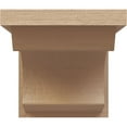 thumbnail image 2 of 7"W x 7"D x 7"H Wide Emerson Rough Cedar Woodgrain TimberThane Corbel, Primed Tan, 2 of 6