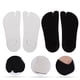 thumbnail image 3 of 2 pares de calcetines cortos con puntera abierta de algodón transpirable para hombre y mujer., 3 of 7