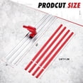 thumbnail image 4 of QinaQin 48-Inch x 8-Inch Magnesium Alloy Trowel Set Includes Four 47.2-Inch Retractable Handles and Is Suitable for Concrete Troweling, 4 of 7