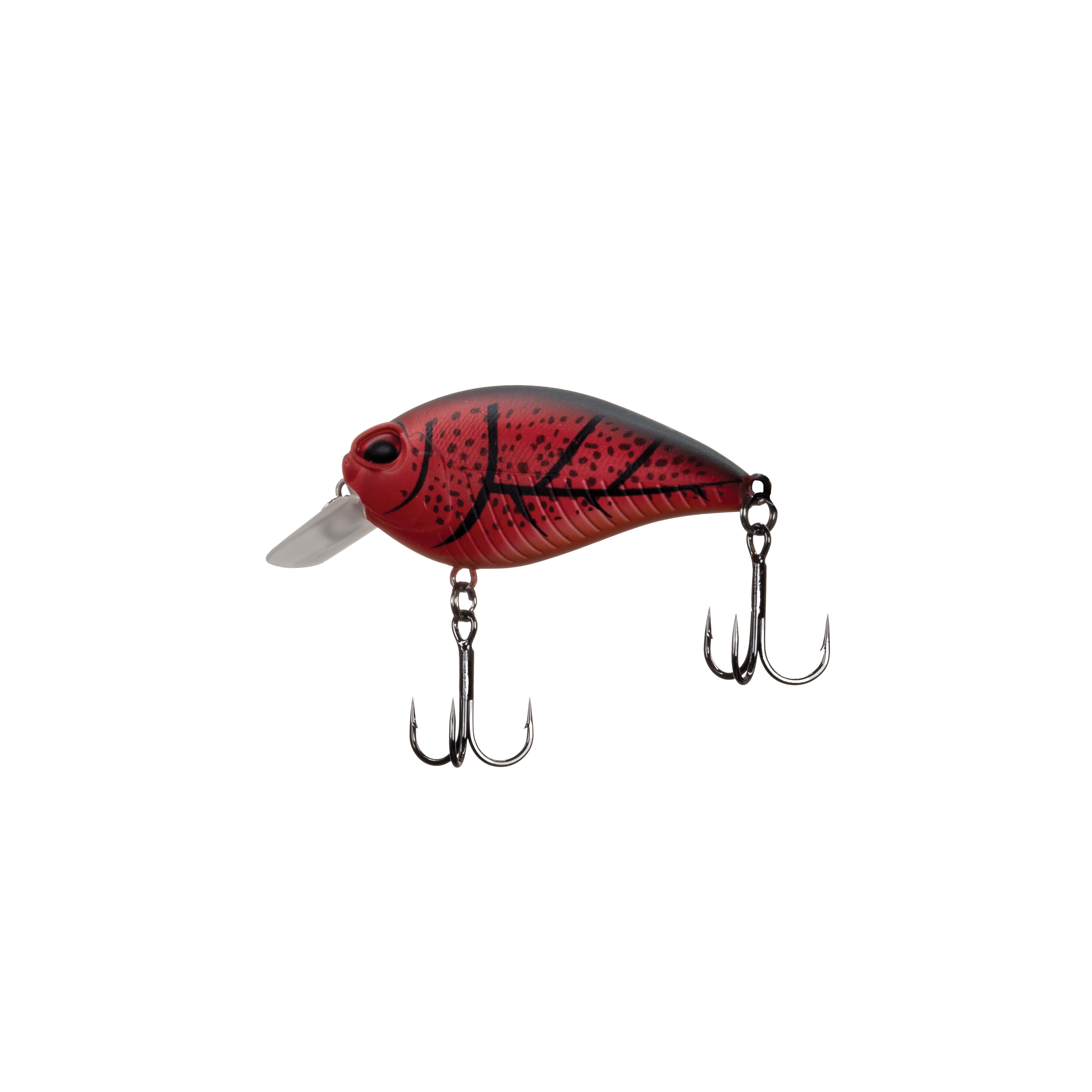 Ozark Trail Freshwater Squarebill Fishing Lure, Red Craw, 3/8 oz