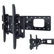 2xhome - Universal TV Wall Mount Tilt and Swivel Full Motion Articulating Single Arm Extended Arm for 35" 40" 45" 50" 60" 65" 70" 75"