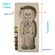 thumbnail image 3 of Juego de mesa rompecabezas cuerpo humano de madera 5 capas: ¡Aprende jugando!. niño y niña, 3 of 8