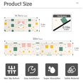 thumbnail image 3 of Yayeee Faucet Mat for Kitchen Sink 14.7" Diatomite Long Splash Guard Pad, Green Abstract Pattern, 3 of 7