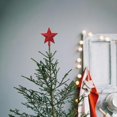 thumbnail image 4 of Shatterproof Star Ornament for Holiday Tree Decoration 6Pcs Glittered Set, 4 of 5