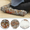 thumbnail image 5 of Traditional Sacred Mandala Meditation Pad Supportive Square Pillow with Boho Tribal Art, Skin-Friendly Fabric, Ideal for Cross-Legged Sitting, 5 of 6