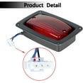 thumbnail image 4 of EPOTOOR 2 LED Tail Light 3 Wire Rear Taillights Pair Replacement for DS Golf Cart Club Car 1982-Newer, 4 of 6