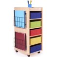 thumbnail image 3 of Guidecraft G6542 Storage Cart with Bins, 3 of 5