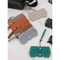 thumbnail image 4 of Fashion Sunglasses Bag Storage Glasses Case Sunglasses Leather Protective Case Lovely Glasses Clip Women Simple Glasses Bag, 4 of 5