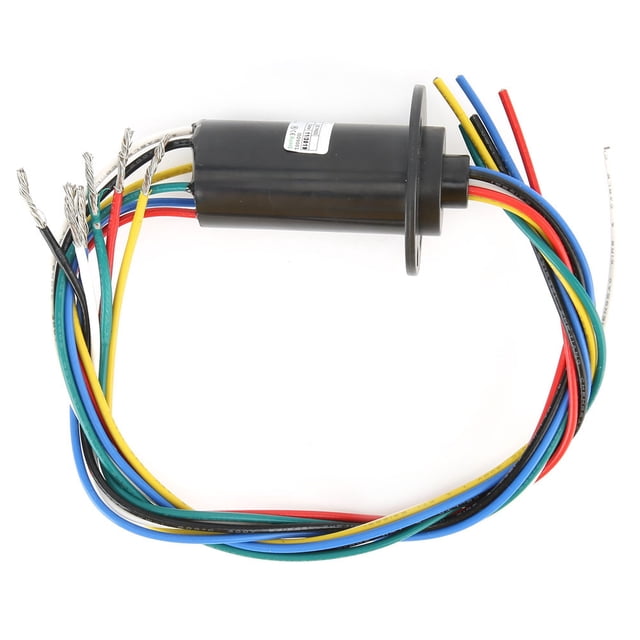Anillo colector eléctrico conductor MW1615, 0 ~ 600 V CA, CC, 0,1 N m, 0,03 N m, 6 canales