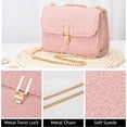 thumbnail image 5 of Lubardy Crossbody Bags for Women Trendy Clutch Purse Ladies Shoulder Evening Satchel Bag with Metal Chain Casual Fashionable, 5 of 6