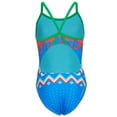 thumbnail image 2 of Sporti Limited Edition Ugly Sweater Swimming Santa Thin Strap One Piece Swimsuit Youth (22-28) (Girl's), 2 of 2