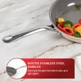 thumbnail image 2 of T-fal Excellence Ceramic Frypan 30cm,Cream, 2 of 7