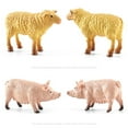 thumbnail image 3 of CUITING 12pcs Realistic Farm Animal Figurines Mini Learning Playset Cake Topper Ornament, 3 of 11