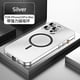 thumbnail image 3 of Funda magnética con marco de Metal de aluminio para iPhone 13, 12, 14, 15 Pro Max, 15Plus, Magsafe, Lente de Cristal de carga inalámbrica, cubierta de tablero trasero de PC, 3 of 5