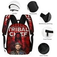 thumbnail image 3 of 3-PieceW-W-E Roman Reigns Large Capacity Anime Backpack with Lunch Bag & Pen Case | Casual Schoolbag for Travel, Outdoor, Fashion Daypack, 3 of 8