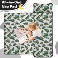 thumbnail image 4 of Tractor and Tractors White Pattern Teens Toddler Nap Mat with Pillow, Sleeping Mat Bag for Preschool Daycare 59"x22", 4 of 6