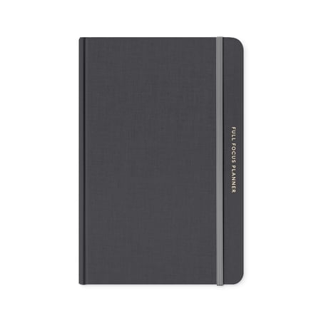 Full Focus Gray Linen Planner By Michael Hyatt - The #1 Daily Planner To Increase Focus, Eliminate Overwhelm, And Achieve Your Biggest Goals - Hardcover