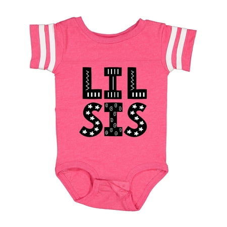 

Inktastic Little Sister Girl Clothes Outfit Gift Baby Girl Bodysuit