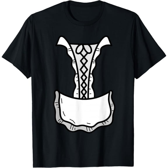 Playful Comfort Tee - French Maid Costume Shirt | Cool Halloween Housemaid Gift T-Shirt