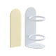 thumbnail image 5 of Soporte para cepillo de dientes eléctrico, soporte para cepillo de dientes, colgador de pared para baño Blanco, 5 of 9