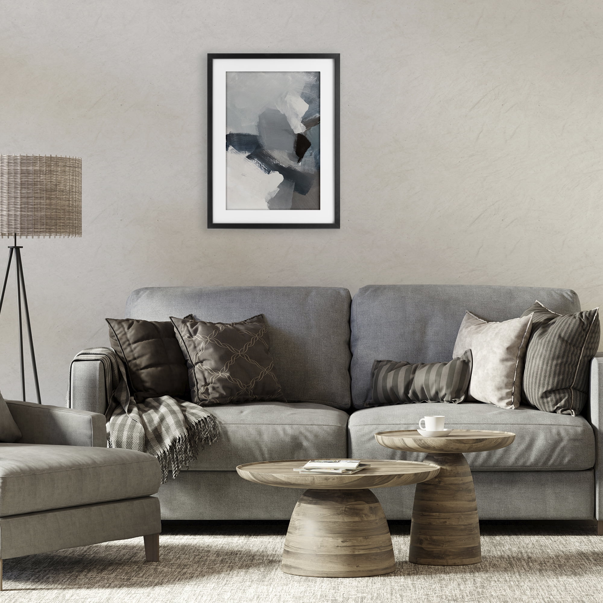 Stupell Industries Peace In The Storm Black Framed Print Under Glass, design by Lanie Loreth