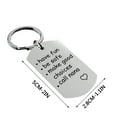 thumbnail image 3 of Kayannuo Be Safe, Make Good Choices And Call Your Grandma/Grandpa Keychain, 3 of 3