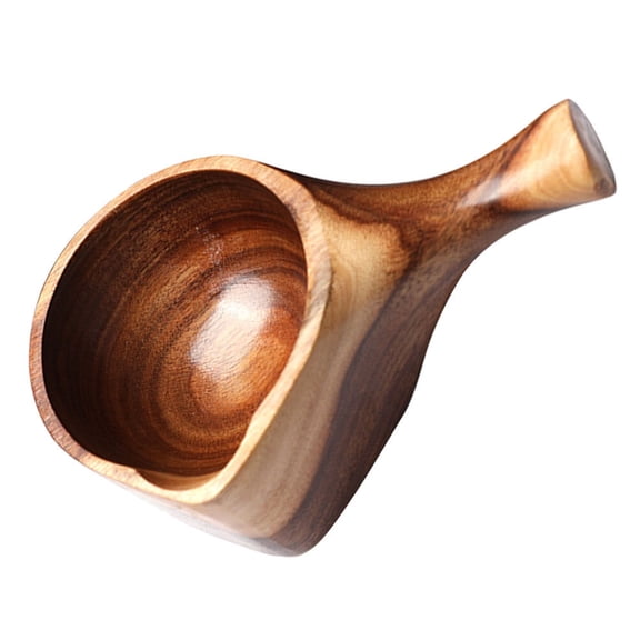 LABSERRON 1Pc Multi Functional Rice Spoon Acacia Wood Vintage Kitchen Utensil Home Use