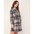 thumbnail image 3 of Moomaya Bishop Sleeves Spread Collar Cotton Dress - Women's Boho A-Line Dress, 3 of 9