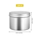 thumbnail image 4 of 20 PCS Vacías de lata redonda de aluminio con tapas de tornillo para hacer frijoles cosméticos de almacenamiento de velas, 4 of 5