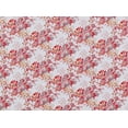 thumbnail image 2 of Zelouf Print On Double Georgette Digital Sample  , Sewing, DIY, Crafts Fabric by the Yard, 135 Cream/rose, 1 Yard, 2 of 2