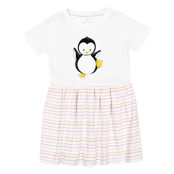 Inktastic Penguin Girls Toddler Dress