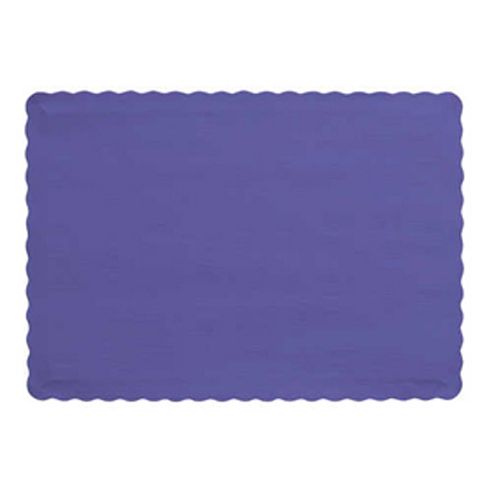 Solid Color Placemat, Purple, 9.5"X14" 50 ct pkg