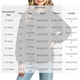 thumbnail image 3 of Fall Hoodless Sweatshirts for Girl Loose Leopard Bow Printed Long Sleeve Crew Neck Solid Color Fashion Casual Pullover Tops Black 01 11-12 Years, 3 of 7