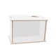 thumbnail image 4 of Caja de baño de arena para hámster, caja de excavación para hámster, cama de acrílico transparente, refugio de descanso y escondite 25cmx15cmx15cm, 4 of 9