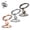 Three-in-One, variant on Double-Sided Magnetic Fidget Spinner Stand, Fingertip Gyroscope Phone Holder, 360° Rotation, Folds Pocket-Flat, for Desk Car Gym Travel